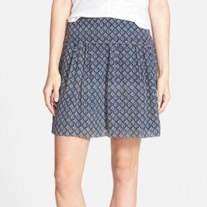 Madewell Silk Skyline Skirt Moroccan Tile 0